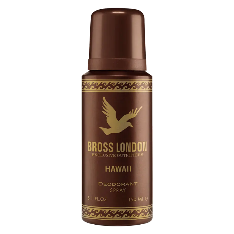 BROSS LONDON DESODORANTE HAWAII  X 150 ML.